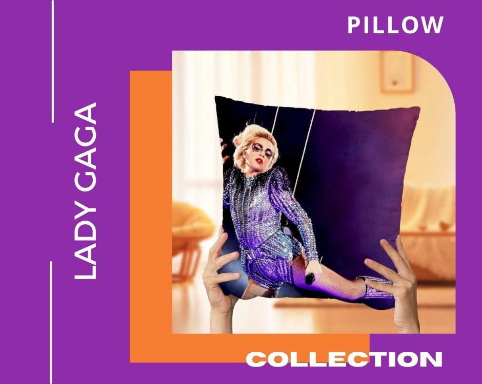no edit lady gaga PILLOW - Lady Gaga Shop
