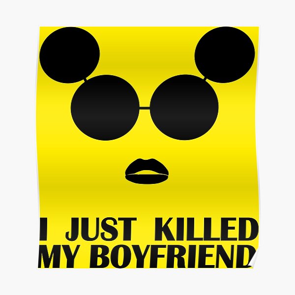 Lady Gaga - I Just Killed My Boyfriend Poster RB2407 product Offical lady gaga Merch