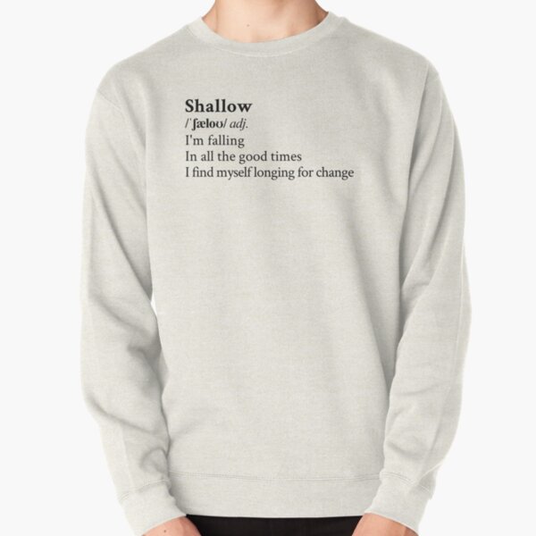 Shallow by Lady Gaga Pullover Sweatshirt RB2407 product Offical lady gaga Merch