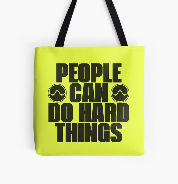 People Can Do Hard Things Lime Green Lady Gaga Chromatica All Over Print Tote Bag RB2407 product Offical lady gaga Merch