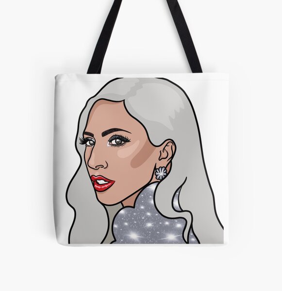 Lady gaga All Over Print Tote Bag RB2407 product Offical lady gaga Merch