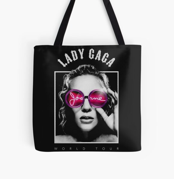 Lady Gaga Joanne World Tour B&W, Lady Gaga T Shirt All Over Print Tote Bag RB2407 product Offical lady gaga Merch