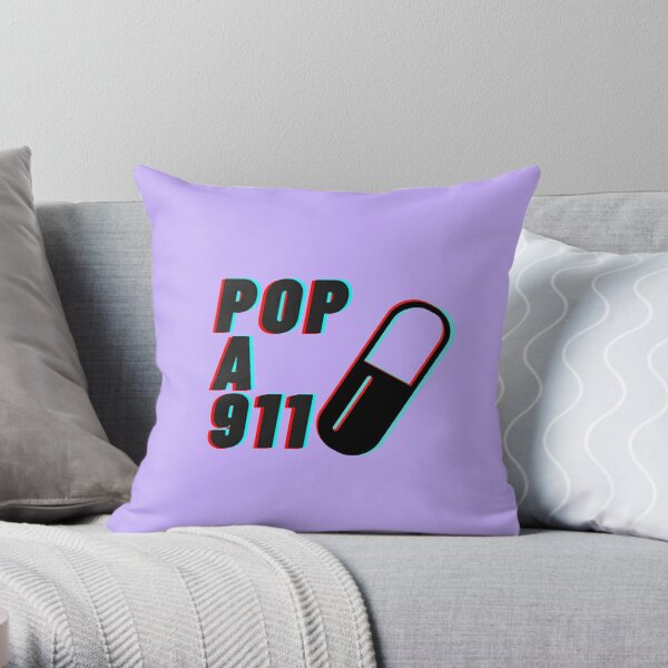 Lady Gaga inspired '911' Throw Pillow RB2407 product Offical lady gaga Merch