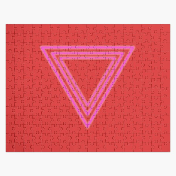 Pink Triangles (Lady Gaga Born This Way)   Jigsaw Puzzle RB2407 product Offical lady gaga Merch